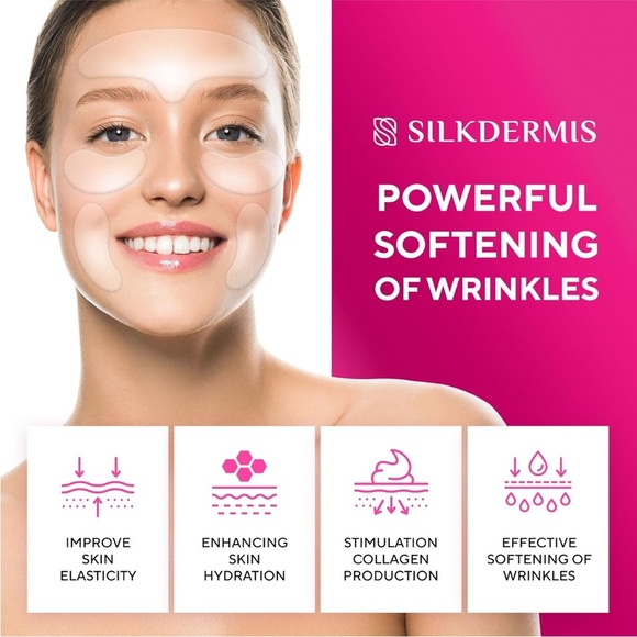 Silkdermis Silicone Face Wrinkle Patches - Picture 8 of 8